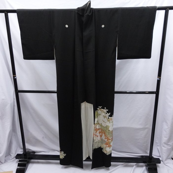 Tomesode "留袖" / kimono - Silke - Japan - Shōwa-periode - Heisei-periode