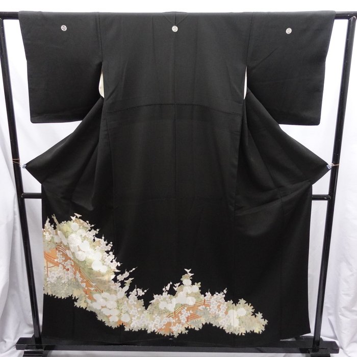 Tomesode "留袖" / kimono - Silke - Japan - Shōwa-periode - Heisei-periode