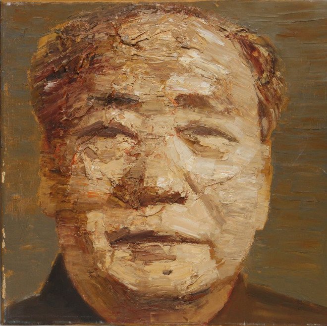 Gao Zengli (1964) - Polyptyque de Mao en beige et en rose