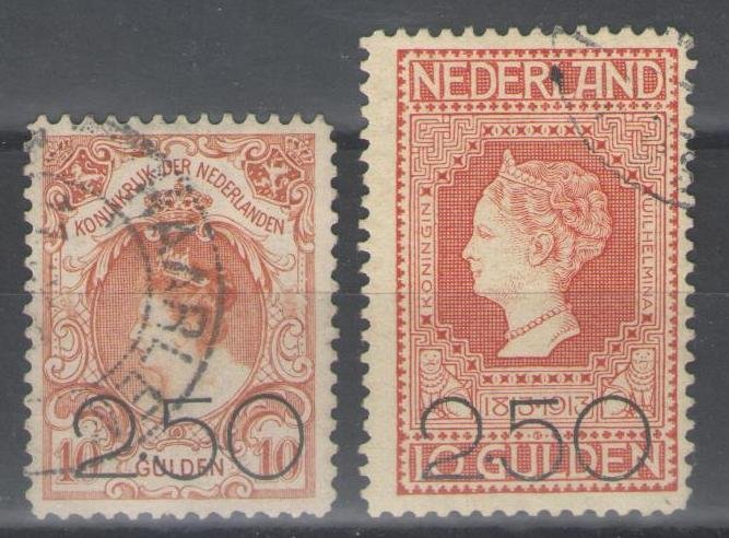 Holland 1920 - Klareringsproblem - NVPH 104/105