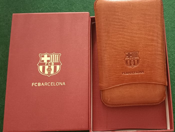 Purera FC Barcelona - Lighter - Bronze (forgyldt og sølvbelagt/patineret/koldtmalet), Messing