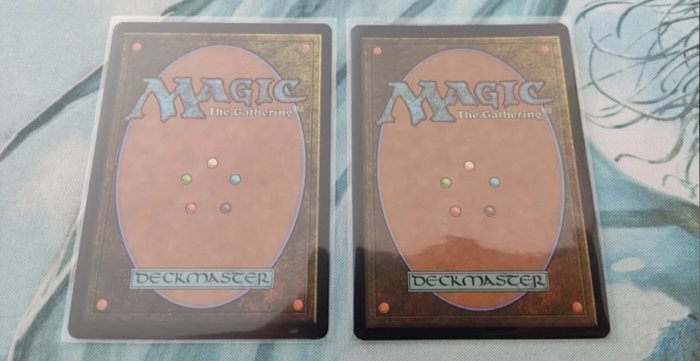 Wizards of The Coast - 2 Card - Dakmor Salvage and Stripe Mine 'Firmadas ''John Avon' Mtg