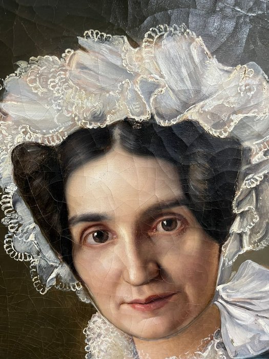 Giuseppe Molteni (1800-1867) - Ritratto di donna