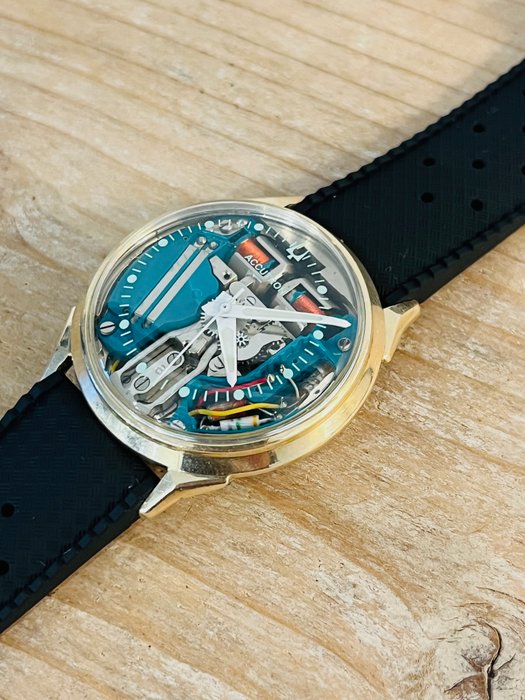 Bulova Accutron Spaceview / M4 - Ingen mindstepris - A78527 - Mænd - 1960-1969