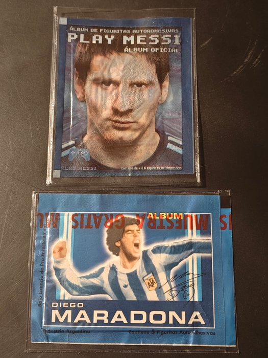 Figus - Messi / Maradona - 2 Sealed Pack