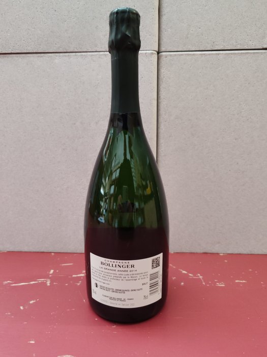 2014 Bollinger, La Grande Année - Champagne Brut - 1 Flaske (0,75L)