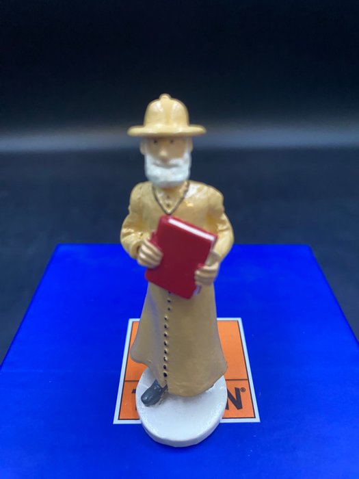 Tintin - 1 Figurine - Figurine Moulinsart 46510  - Carte de voeux - Pėre Missionaire (2018) - 2018