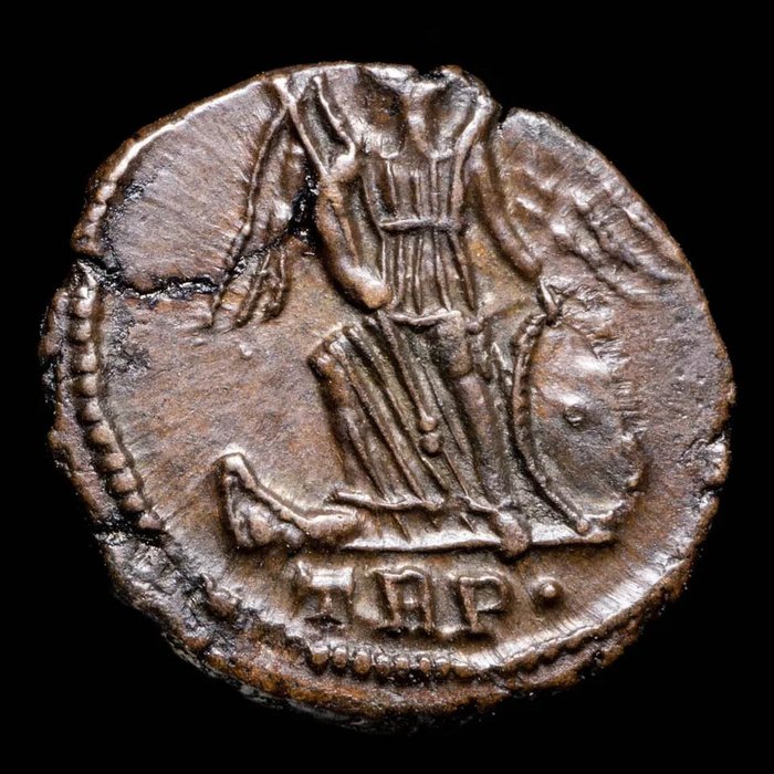 Romarriket. Constantine I (AD 306-337). Centenionalis CONSTANTINOPOLIS, Trier  (Ingen mindstepris)