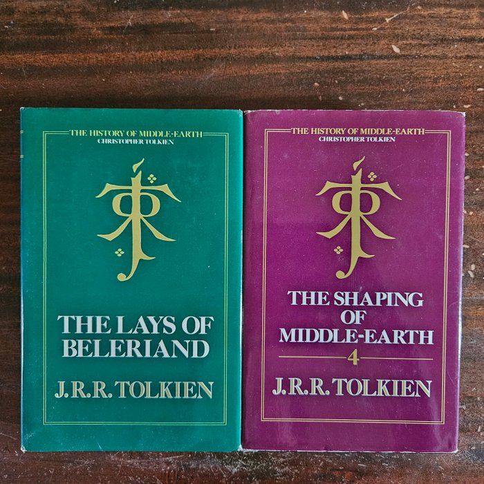 JJR Tolkien - The Shaping of middle earth - 1986-1986