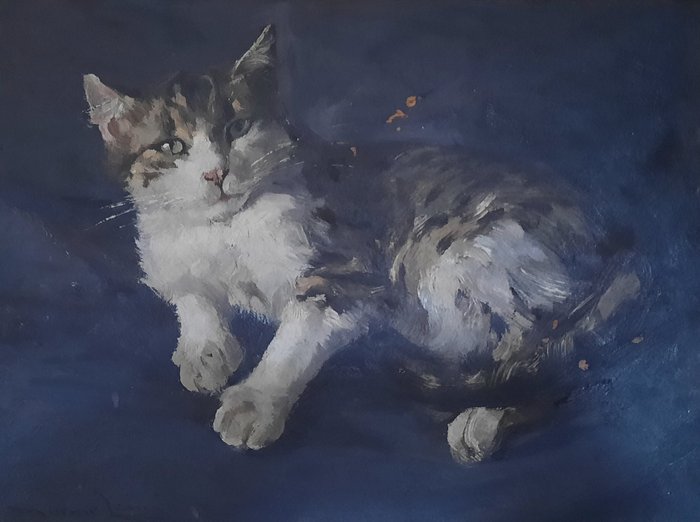 Marino Lenci (1874-1939) - Gatto