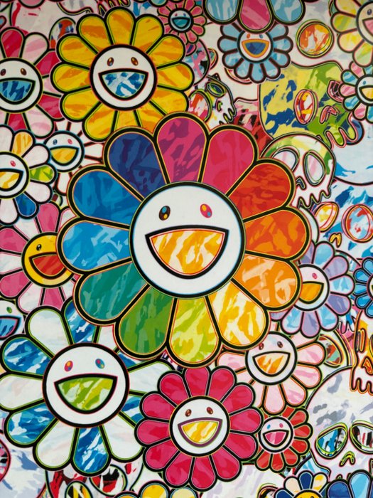 Takashi Murakami (1962) - Paradise in flower field