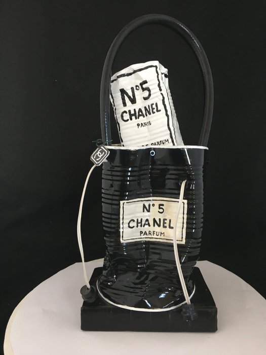 Norman Gekko (XX-XXI) - Crushed Chanel Bag with N.5 perfume