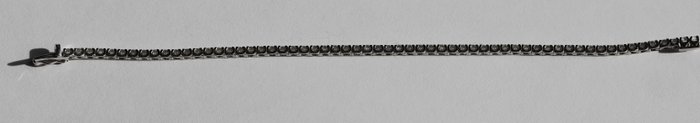 Armbånd - 18 kraat Hvidguld -  2.50ct. tw. Diamant (Natur)