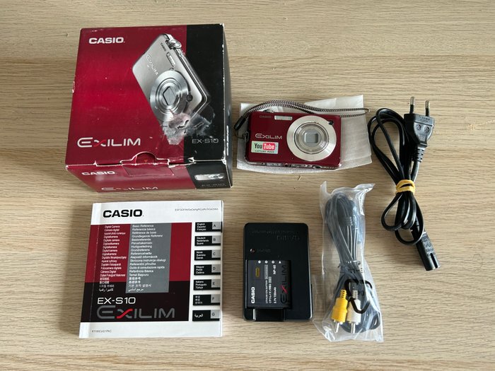 Casio Exilim EX-ZS10 (BLACK) et EX-S10 (RED) | CCD 101  141 Digitalkamera