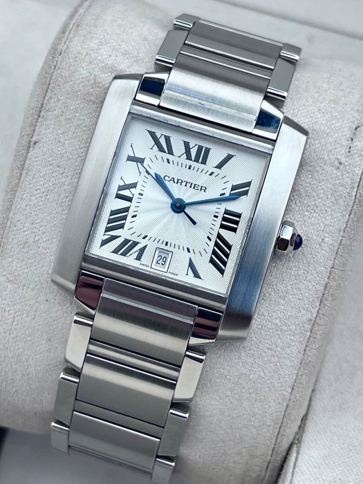 Cartier - Tank Francaise Automatic - - 2302 - Unisex - 2011-nu