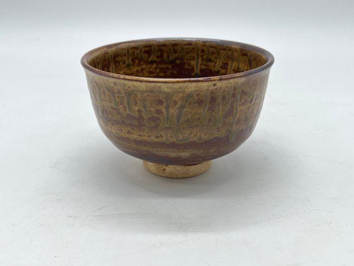 Chawan - Porcelæn - Japansk teskål 茶碗 安田燒