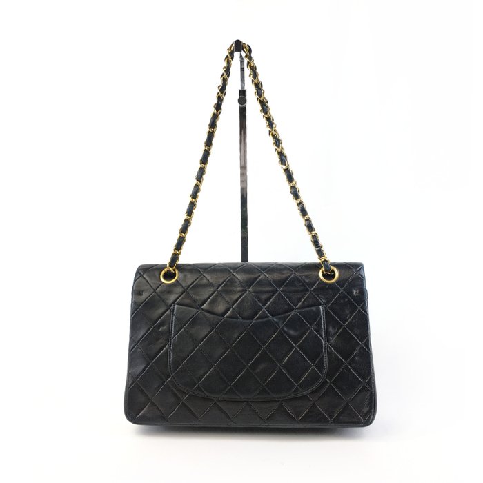 Chanel - Lambskin Matelasse Double Flap Chain - Skuldertaske