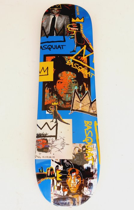 Delph@IN (XXI) - Skateboard ¬ Jean-Michel Basquiat "The King"