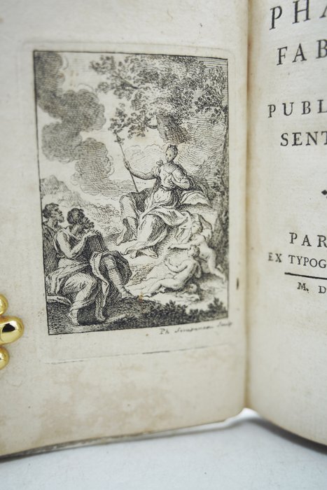 Phèdre  Publius Syrus - Phaedri Fabulae, et Publii Syri Sententiae - 1729