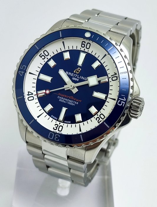 Breitling - Superocean 42 Blue - A17375E71C1A1 - Mænd - 2011-nu