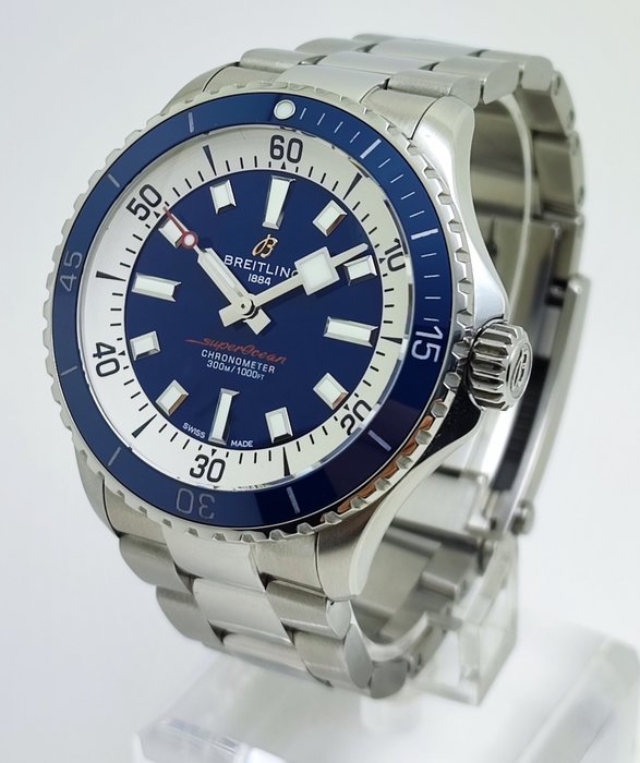 Breitling - Superocean 42 Blue - A17375E71C1A1 - Mænd - 2011-nu