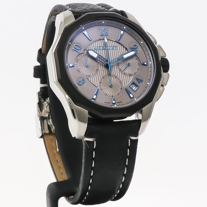 Mercury - Swiss Chronograph - ME350-SBL-2 - Ingen mindstepris - Mænd - 2011-nu