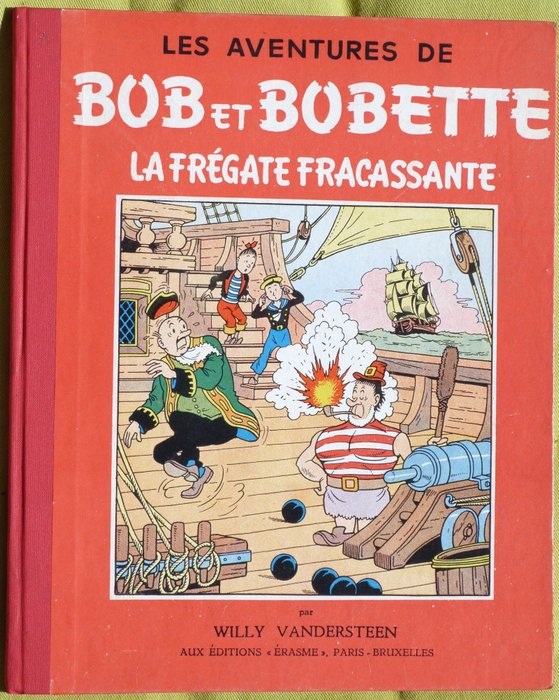 Bob et Bobette - La Frégate fracassante - C - 1 Album - Første udgave - 1957