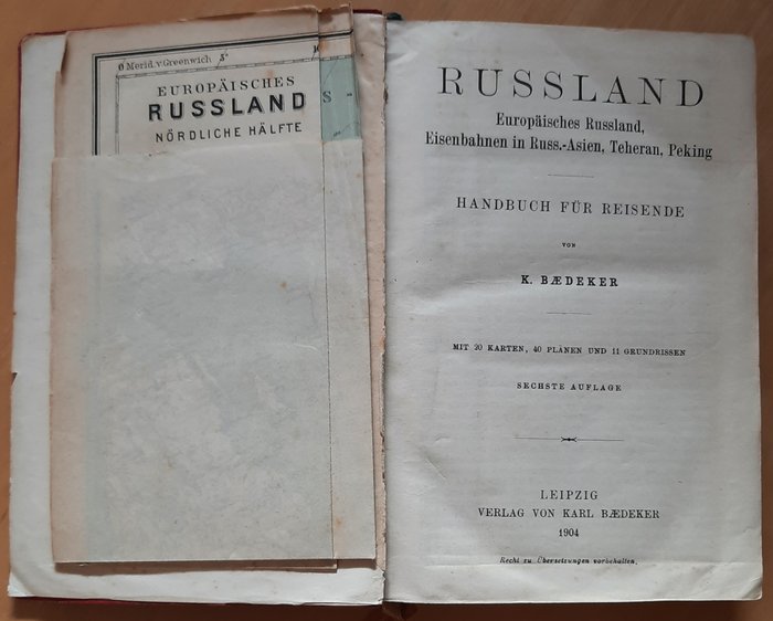 Karl Baedeker - Russland - 1904