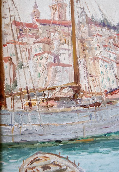 Charles Michel (1874-1967) - Port de Marseille.