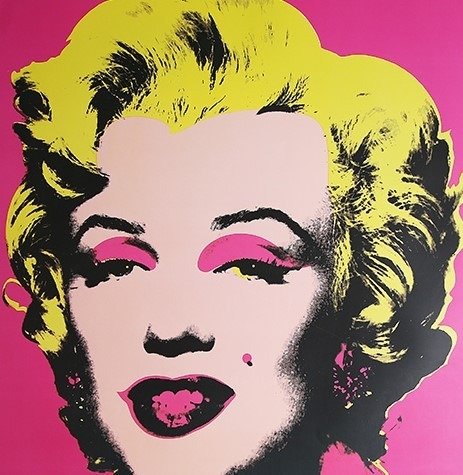 Andy Warhol (after) - Marilyn Monroe (pink)