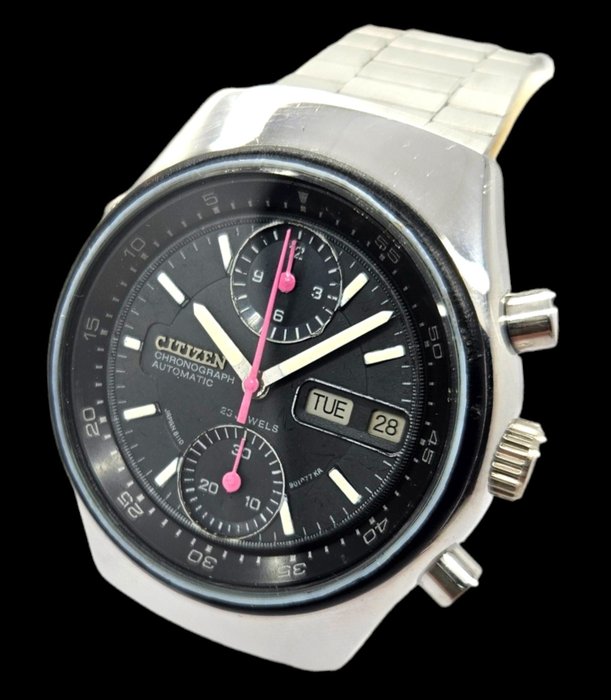 Citizen - automatic chronograph - Ingen mindstepris - 67-9119, cal. 8110A - Mænd - 1970-1979