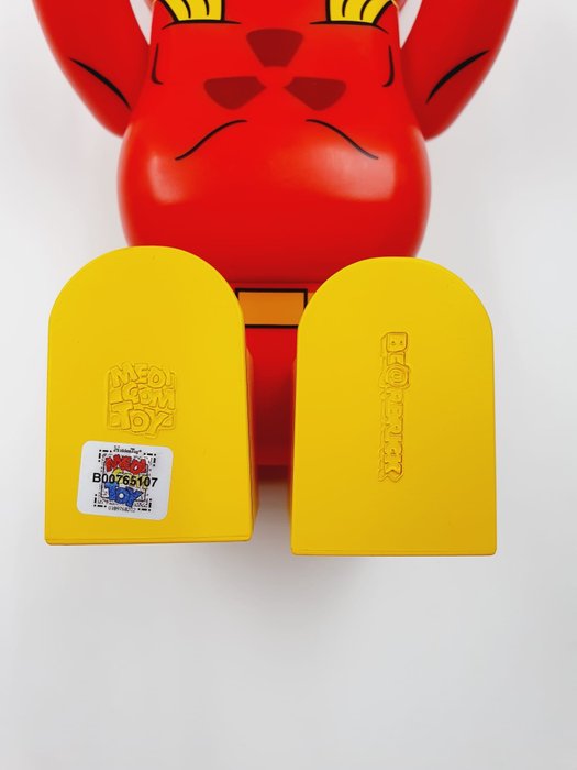 Medicom Toy  x The simpsons - Be@rbrick The Simpsons Radiocative Man 400% 100% Bearbrick  2022