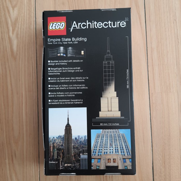 Lego - Architecture - 21002 - Empire State Building - 2010-2020 - Danmark