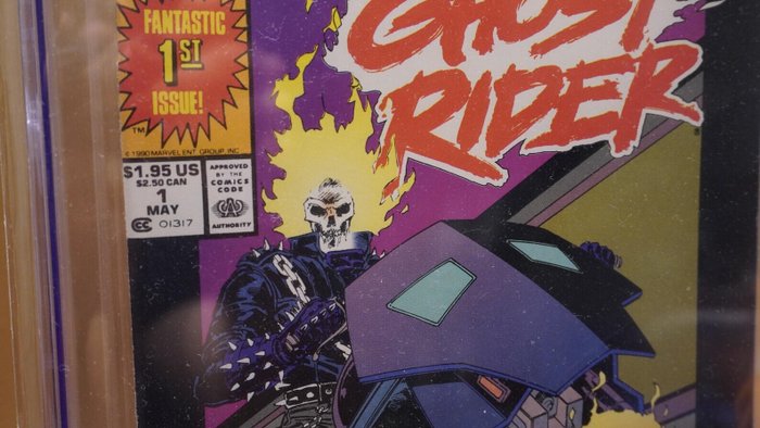 Ghost Rider V2 #1 - 1st appearance of Daniel Ketch - CGC 9.8 - 1 Comic - Første udgave/1990