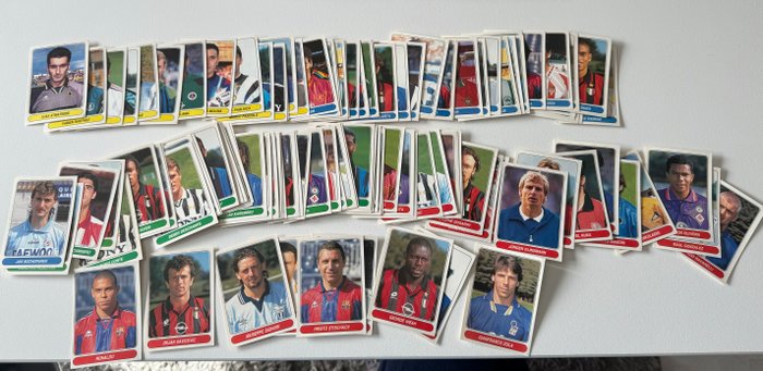 Panini - European Football Stars 1997/98 - Including Ronaldo - Complete Set