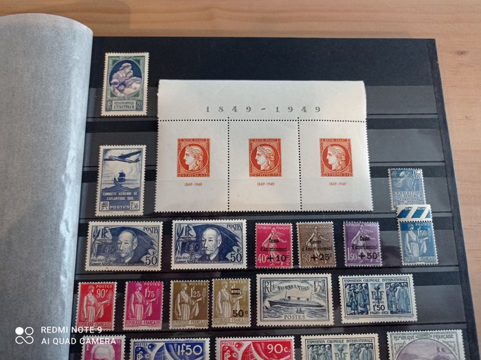 Frankrig 1905/1965 - Fantastisk samling af franske frimærker til en værdi af €4000