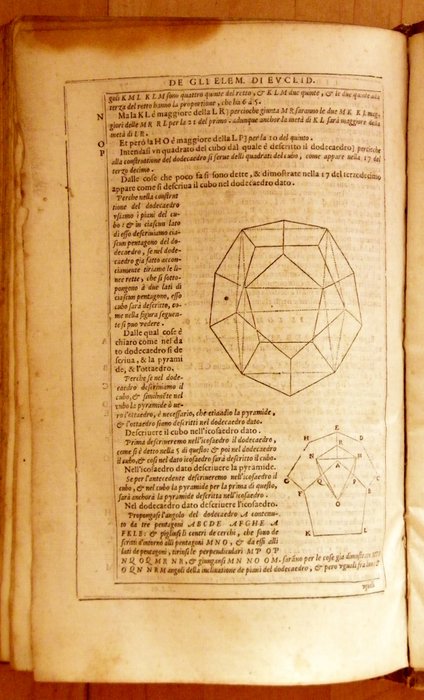 Euclides - De gli elementi d’Euclide libri quinidici - 1575