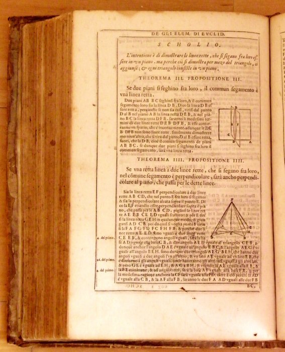 Euclides - De gli elementi d’Euclide libri quinidici - 1575