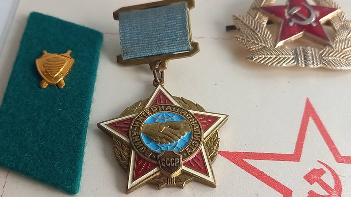 Afghanistan - Grænsetropper fra KGB i USSR - Belønning - Internationalist Warrior Awards: USSR-Afghanistan - 1984