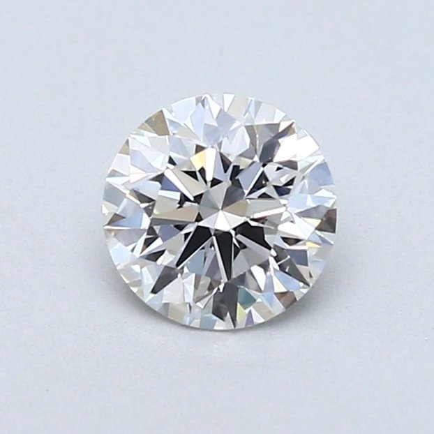 1 pcs Diamant  (Natur)  - 0.55 ct - Rund - G - VVS1 - Gemological Institute of America (GIA)