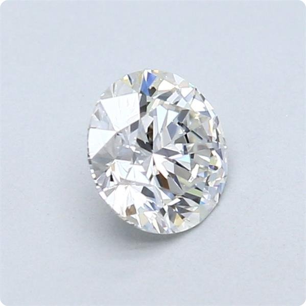 1 pcs Diamant  (Natur)  - 0.55 ct - Rund - G - VVS1 - Gemological Institute of America (GIA)