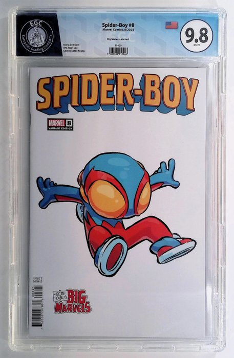 Spider-Boy #8 - EGC graded 9.8 - 1 Graded comic - 2024