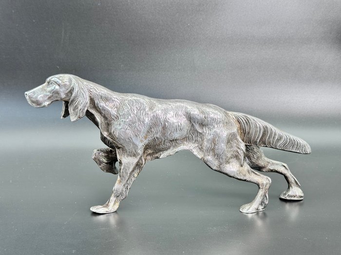 Figur - Figura del perro en plata 915 - Sølv