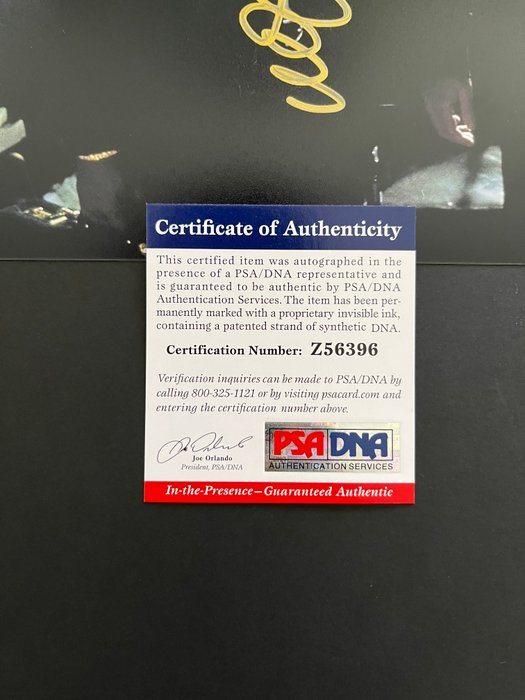 Pulp Fiction Samuel L Jackson (Julius) - Signed in Person - with PSA/DNA Certificate - Autograph photo - No Reserve!