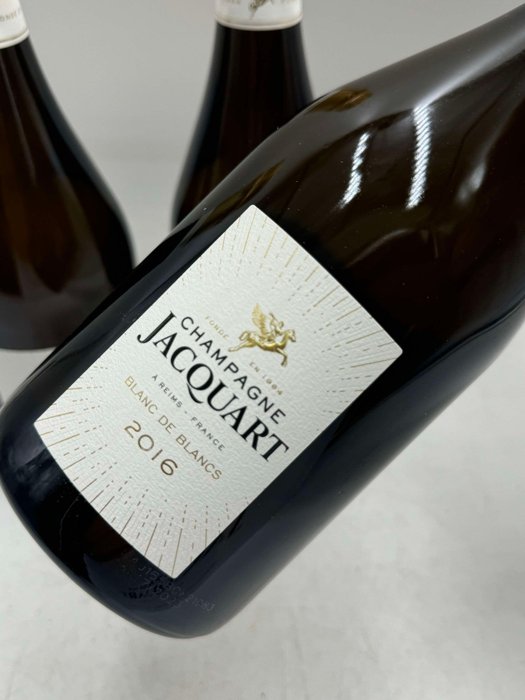 2016 Jacquart - Champagne Blanc de Blancs - 3 Flasker (0,75 L)