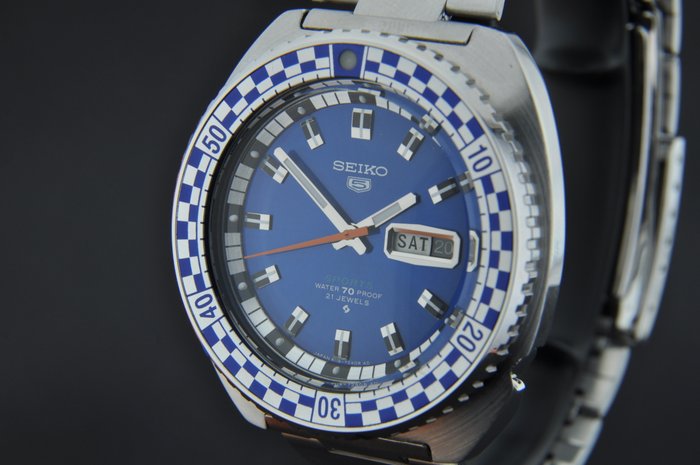 Seiko - Rally Rotating Bezel - Ingen mindstepris - 6119-7173 - Mænd - 1970-1979