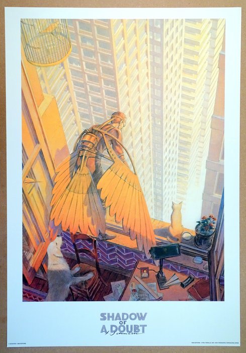 Schuiten François - 1 Offset Print - Shadow Of A Doubt - 1000 Editions