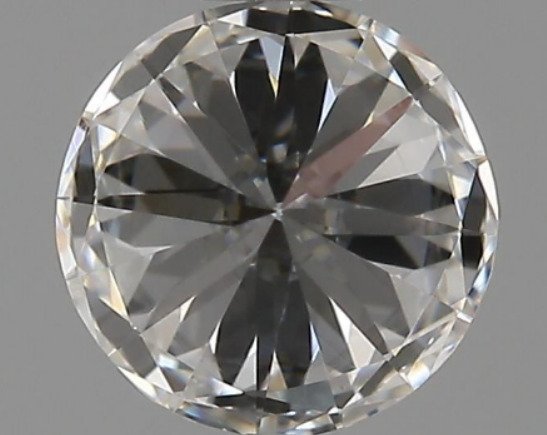 1 pcs Diamant  (Natur)  - 0.50 ct - Rund - F - VVS2 - Gemological Institute of America (GIA) - *VG*