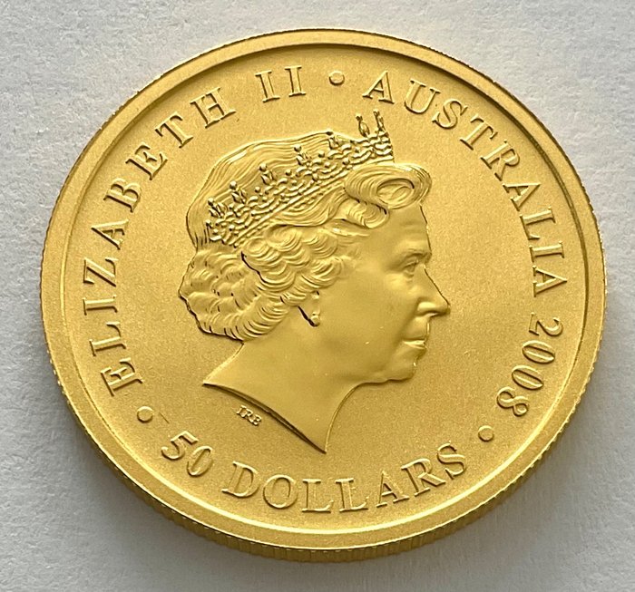 Australien. 50 Dollars 2008 Kangaroo - 1/2 oz