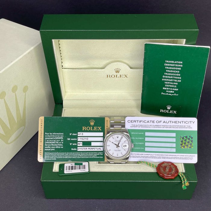 Rolex - Oyster Perpetual Date - 115210 - Unisex - 2008